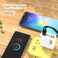 200W 6-Port USB-C Desktop Charger – Super Fast PD3.0 Charging Station