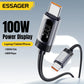 Essager USB-C to USB-C Cable with Digital Display – 100W PD Fast Charging