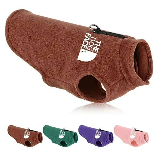 Fleece Dog Sweater – Soft, Warm & Stylish for Small Dogs (Autumn/Winter Wear)